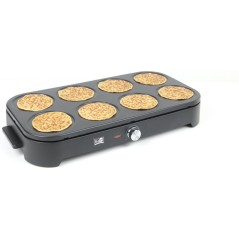 Fritel 142855 Teppanyaki Griddle 1500 W - Aluminium Cooking Plate for Perfect Gatherings!